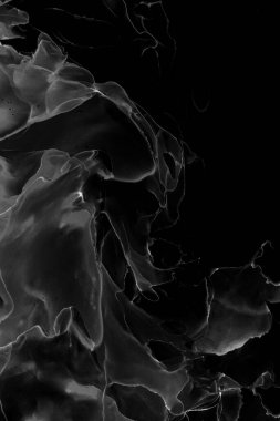 Yüksek kaliteli soyut Çin manzara resminin modern sanat arka planı alkol mürekkebiyle sunulmuştur..