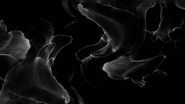 Yüksek kaliteli soyut Çin manzara resminin modern sanat arka planı alkol mürekkebiyle sunulmuştur..