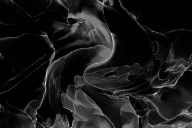 Yüksek kaliteli soyut Çin manzara resminin modern sanat arka planı alkol mürekkebiyle sunulmuştur..