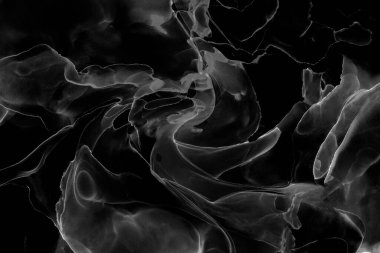 Yüksek kaliteli soyut Çin manzara resminin modern sanat arka planı alkol mürekkebiyle sunulmuştur..