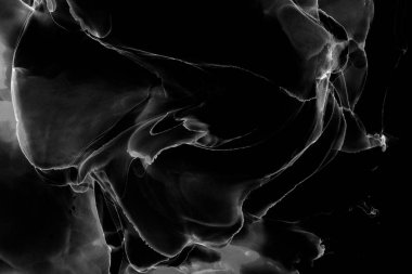 Yüksek kaliteli soyut Çin manzara resminin modern sanat arka planı alkol mürekkebiyle sunulmuştur..