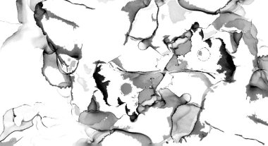 Yüksek kaliteli soyut Çin manzara resminin modern sanat arka planı alkol mürekkebiyle sunulmuştur..