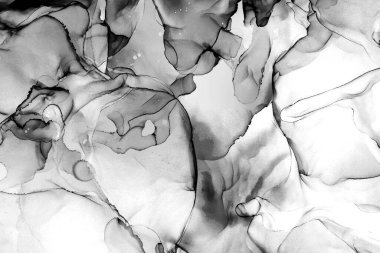 Yüksek kaliteli soyut Çin manzara resminin modern sanat arka planı alkol mürekkebiyle sunulmuştur..