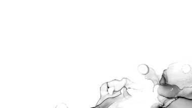 Yüksek kaliteli soyut Çin manzara resminin modern sanat arka planı alkol mürekkebiyle sunulmuştur..