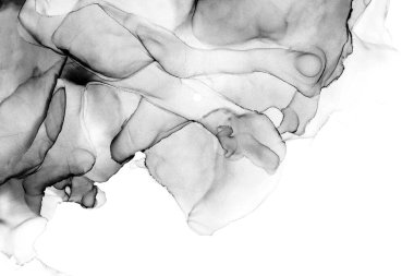 Yüksek kaliteli soyut Çin manzara resminin modern sanat arka planı alkol mürekkebiyle sunulmuştur..