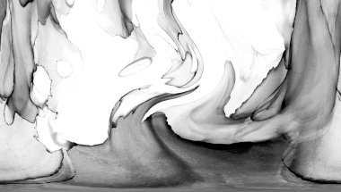 Yüksek kaliteli soyut Çin manzara resminin modern sanat arka planı alkol mürekkebiyle sunulmuştur..