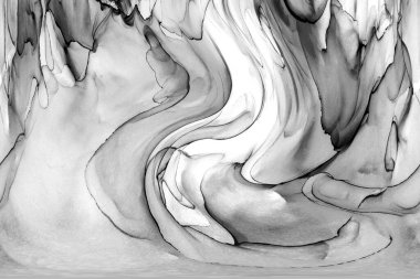 Yüksek kaliteli soyut Çin manzara resminin modern sanat arka planı alkol mürekkebiyle sunulmuştur..