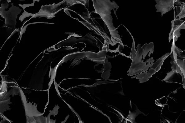 Yüksek kaliteli soyut Çin manzara resminin modern sanat arka planı alkol mürekkebiyle sunulmuştur..