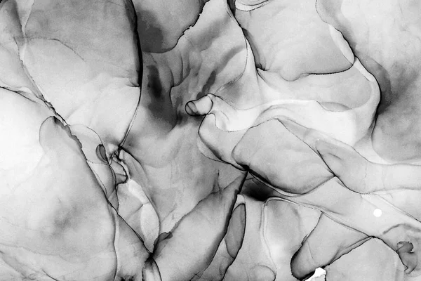 Yüksek kaliteli soyut Çin manzara resminin modern sanat arka planı alkol mürekkebiyle sunulmuştur..