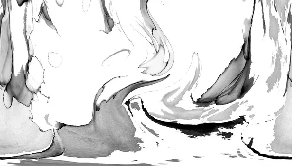 Yüksek kaliteli soyut Çin manzara resminin modern sanat arka planı alkol mürekkebiyle sunulmuştur..