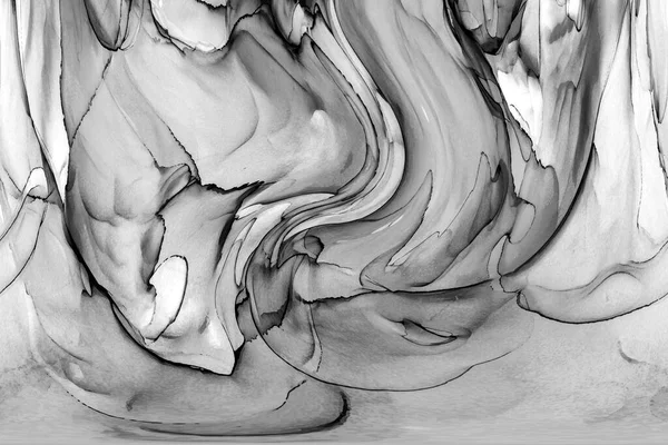 Yüksek kaliteli soyut Çin manzara resminin modern sanat arka planı alkol mürekkebiyle sunulmuştur..