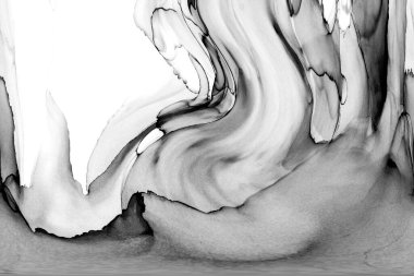 Yüksek kaliteli soyut Çin manzara resminin modern sanat arka planı alkol mürekkebiyle sunulmuştur..