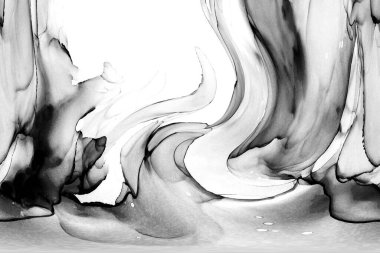 Yüksek kaliteli soyut Çin manzara resminin modern sanat arka planı alkol mürekkebiyle sunulmuştur..