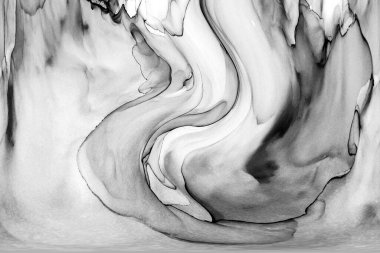 Yüksek kaliteli soyut Çin manzara resminin modern sanat arka planı alkol mürekkebiyle sunulmuştur..