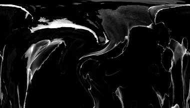 Yüksek kaliteli soyut Çin manzara resminin modern sanat arka planı alkol mürekkebiyle sunulmuştur..