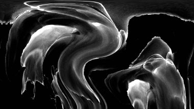 Yüksek kaliteli soyut Çin manzara resminin modern sanat arka planı alkol mürekkebiyle sunulmuştur..