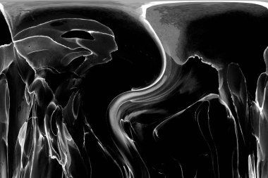 Yüksek kaliteli soyut Çin manzara resminin modern sanat arka planı alkol mürekkebiyle sunulmuştur..