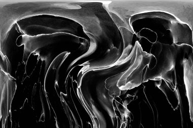 Yüksek kaliteli soyut Çin manzara resminin modern sanat arka planı alkol mürekkebiyle sunulmuştur..