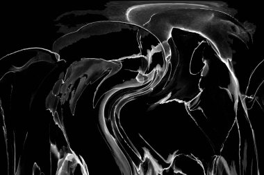 Yüksek kaliteli soyut Çin manzara resminin modern sanat arka planı alkol mürekkebiyle sunulmuştur..