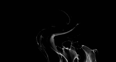 Yüksek kaliteli soyut Çin manzara resminin modern sanat arka planı alkol mürekkebiyle sunulmuştur..