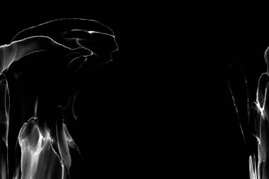 Yüksek kaliteli soyut Çin manzara resminin modern sanat arka planı alkol mürekkebiyle sunulmuştur..