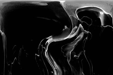 Yüksek kaliteli soyut Çin manzara resminin modern sanat arka planı alkol mürekkebiyle sunulmuştur..