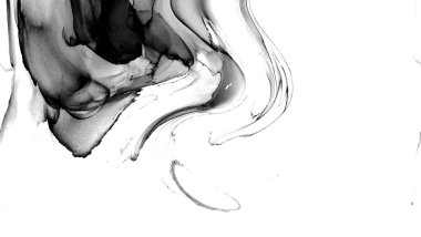 Yüksek kaliteli soyut Çin manzara resminin modern sanat arka planı alkol mürekkebiyle sunulmuştur..