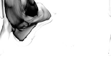 Yüksek kaliteli soyut Çin manzara resminin modern sanat arka planı alkol mürekkebiyle sunulmuştur..