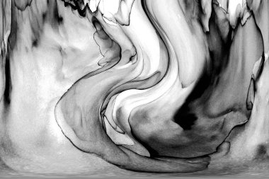 Yüksek kaliteli soyut Çin manzara resminin modern sanat arka planı alkol mürekkebiyle sunulmuştur..