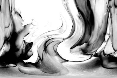 Yüksek kaliteli soyut Çin manzara resminin modern sanat arka planı alkol mürekkebiyle sunulmuştur..