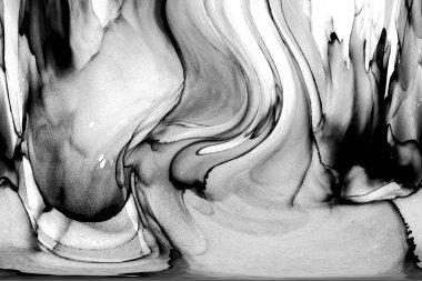 Yüksek kaliteli soyut Çin manzara resminin modern sanat arka planı alkol mürekkebiyle sunulmuştur..