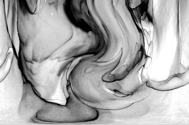 Yüksek kaliteli soyut Çin manzara resminin modern sanat arka planı alkol mürekkebiyle sunulmuştur..