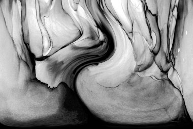 Yüksek kaliteli soyut Çin manzara resminin modern sanat arka planı alkol mürekkebiyle sunulmuştur..