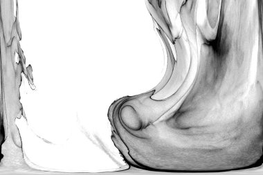 Yüksek kaliteli soyut Çin manzara resminin modern sanat arka planı alkol mürekkebiyle sunulmuştur..