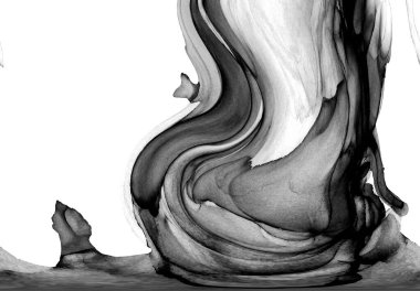 Yüksek kaliteli soyut Çin manzara resminin modern sanat arka planı alkol mürekkebiyle sunulmuştur..