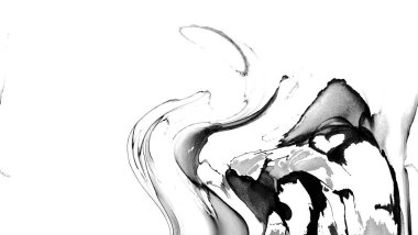 Yüksek kaliteli soyut Çin manzara resminin modern sanat arka planı alkol mürekkebiyle sunulmuştur..