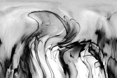 Yüksek kaliteli soyut Çin manzara resminin modern sanat arka planı alkol mürekkebiyle sunulmuştur..