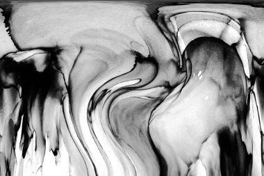 Yüksek kaliteli soyut Çin manzara resminin modern sanat arka planı alkol mürekkebiyle sunulmuştur..