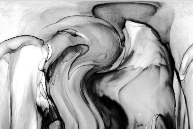 Yüksek kaliteli soyut Çin manzara resminin modern sanat arka planı alkol mürekkebiyle sunulmuştur..