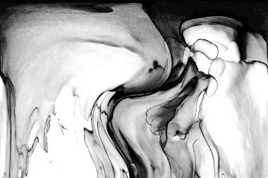 Yüksek kaliteli soyut Çin manzara resminin modern sanat arka planı alkol mürekkebiyle sunulmuştur..