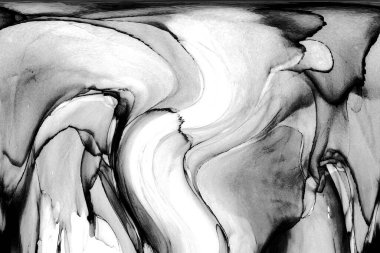 Yüksek kaliteli soyut Çin manzara resminin modern sanat arka planı alkol mürekkebiyle sunulmuştur..