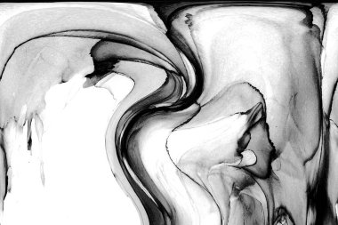 Yüksek kaliteli soyut Çin manzara resminin modern sanat arka planı alkol mürekkebiyle sunulmuştur..