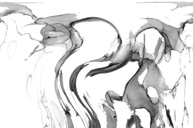 Yüksek kaliteli soyut Çin manzara resminin modern sanat arka planı alkol mürekkebiyle sunulmuştur..