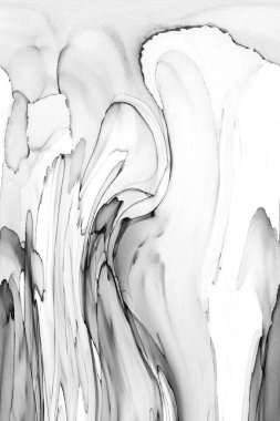 Yüksek kaliteli soyut Çin manzara resminin modern sanat arka planı alkol mürekkebiyle sunulmuştur..