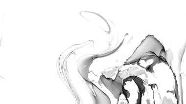 Yüksek kaliteli soyut Çin manzara resminin modern sanat arka planı alkol mürekkebiyle sunulmuştur..