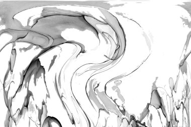 Yüksek kaliteli soyut Çin manzara resminin modern sanat arka planı alkol mürekkebiyle sunulmuştur..