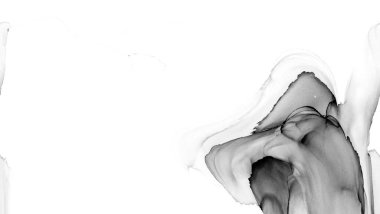 Yüksek kaliteli soyut Çin manzara resminin modern sanat arka planı alkol mürekkebiyle sunulmuştur..