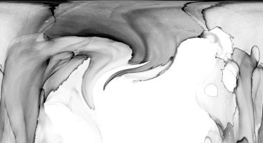 Yüksek kaliteli soyut Çin manzara resminin modern sanat arka planı alkol mürekkebiyle sunulmuştur..