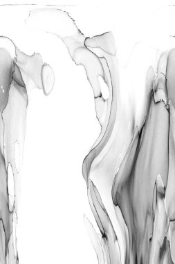 Yüksek kaliteli soyut Çin manzara resminin modern sanat arka planı alkol mürekkebiyle sunulmuştur..