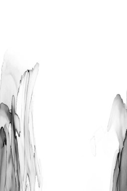 Yüksek kaliteli soyut Çin manzara resminin modern sanat arka planı alkol mürekkebiyle sunulmuştur..